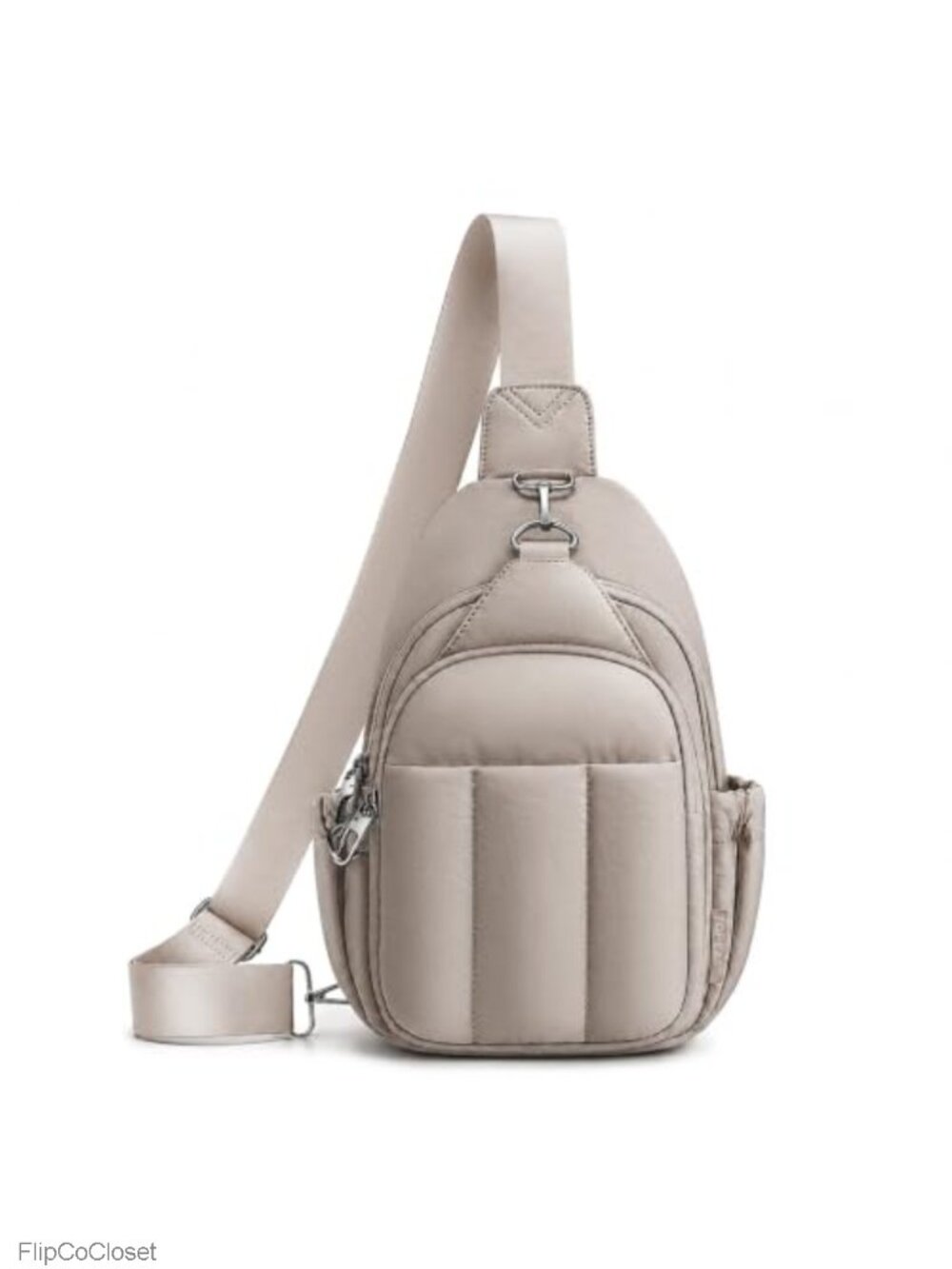 Anti-Theft Crossbody Bag RFID Sling Purse Quilted Puffer Travel